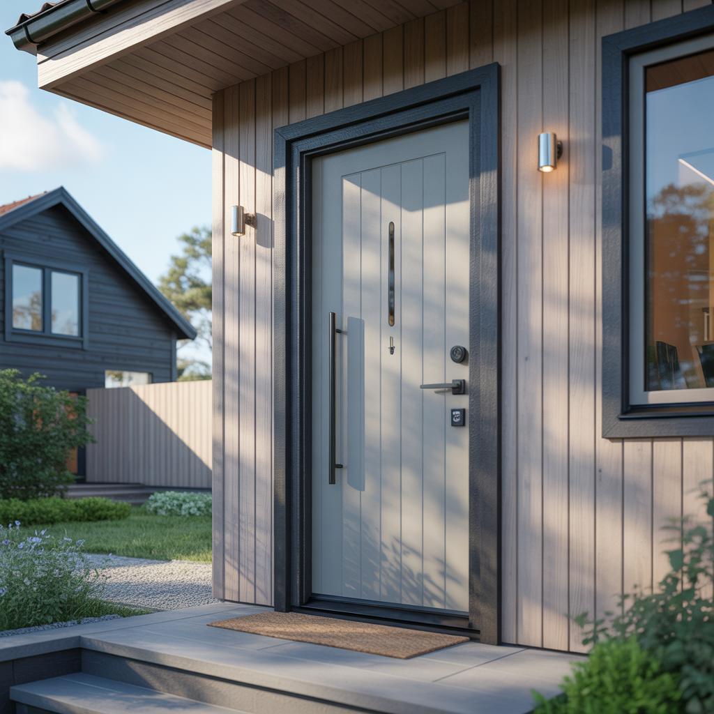 10.Guide till att valja ratt ytterdorr for att forbattra sakerheten