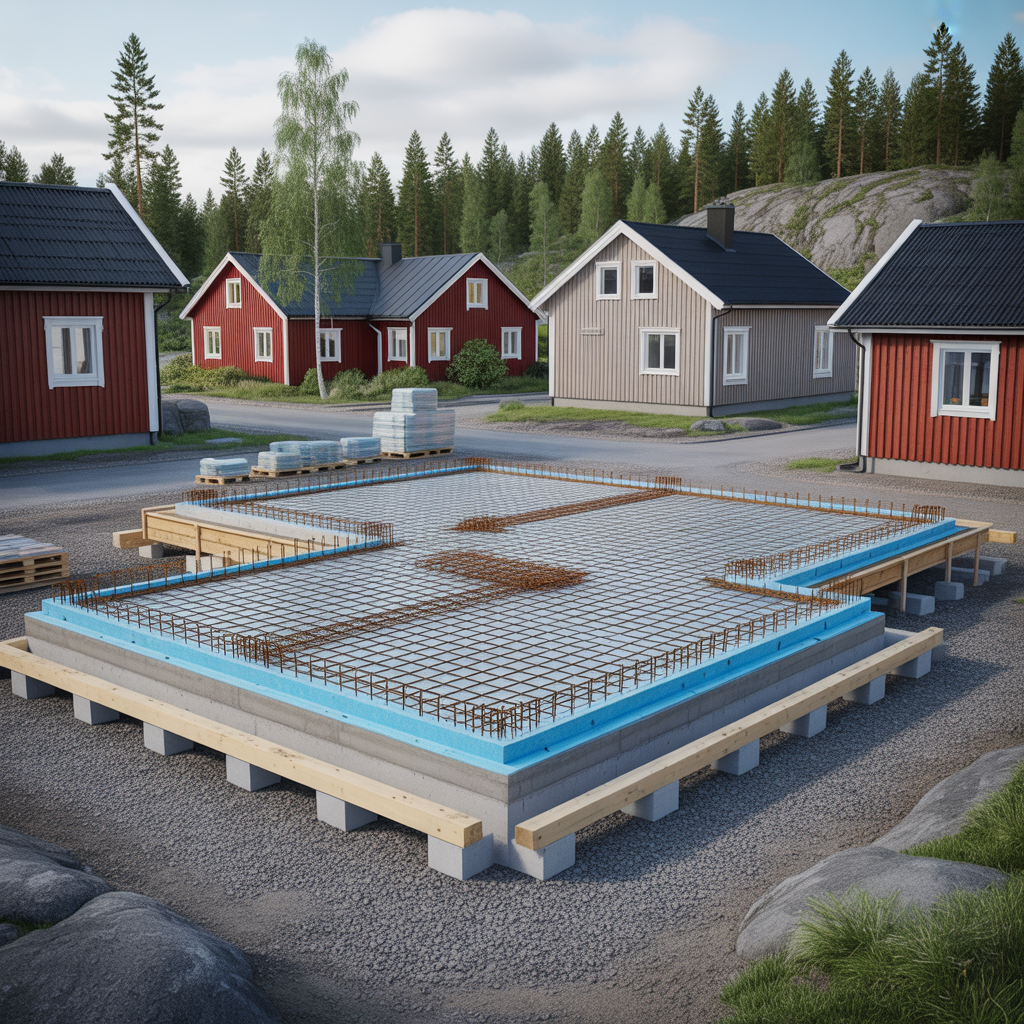 plintgrund eller platta pa mark jamforelse av pris och tid