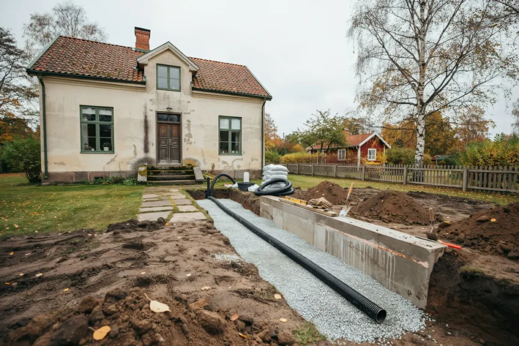 fukt i k llaren s lyckas du med k llarrenovering och dr nering f r ett torrare tryggare hus